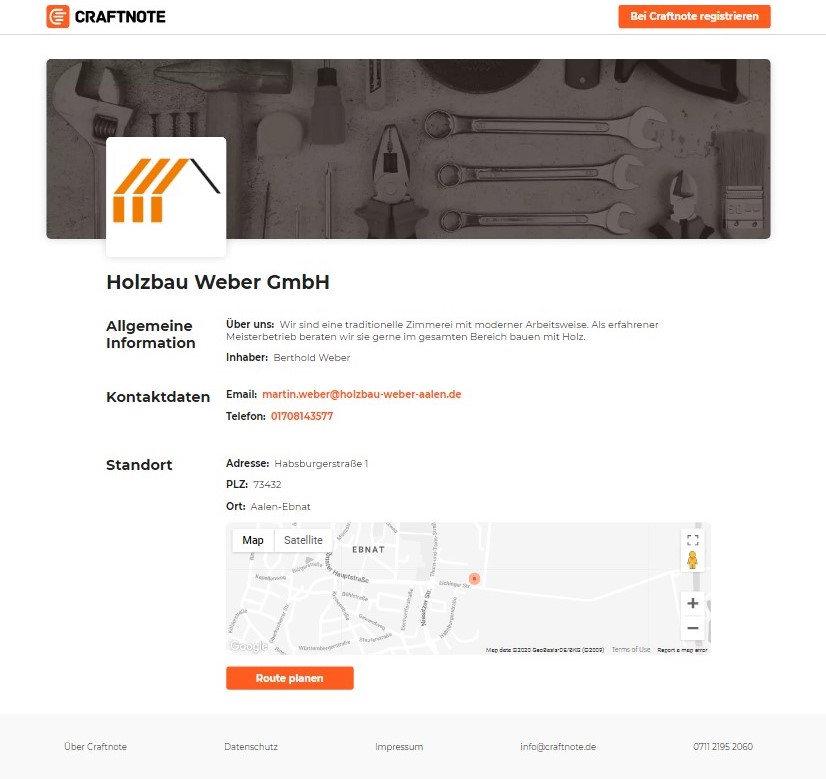 Case Study - Craftnote Profi